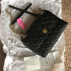 NWT Kate Spade Natalia Quilted Medium Flap Crossbody Shoulder Bag